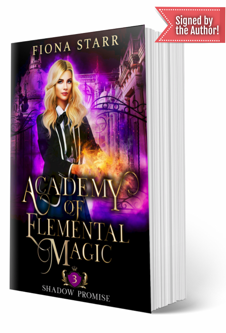 Academy of Elemental Magic Signed Paperback Bundle