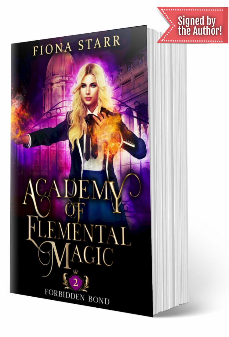 Academy of Elemental Magic Signed Paperback Bundle