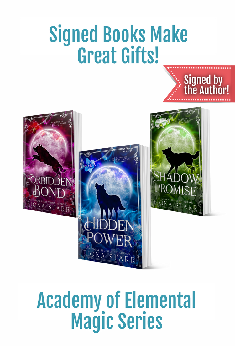 Academy of Elemental Magic Signed Paperback Bundle