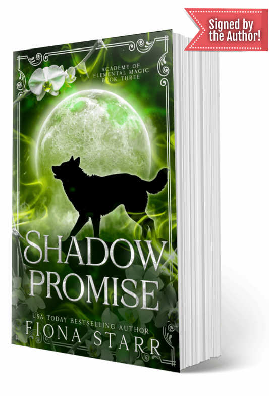 Shadow Promise (Academy of Elemental Magic #3) (SIGNED Paperback)