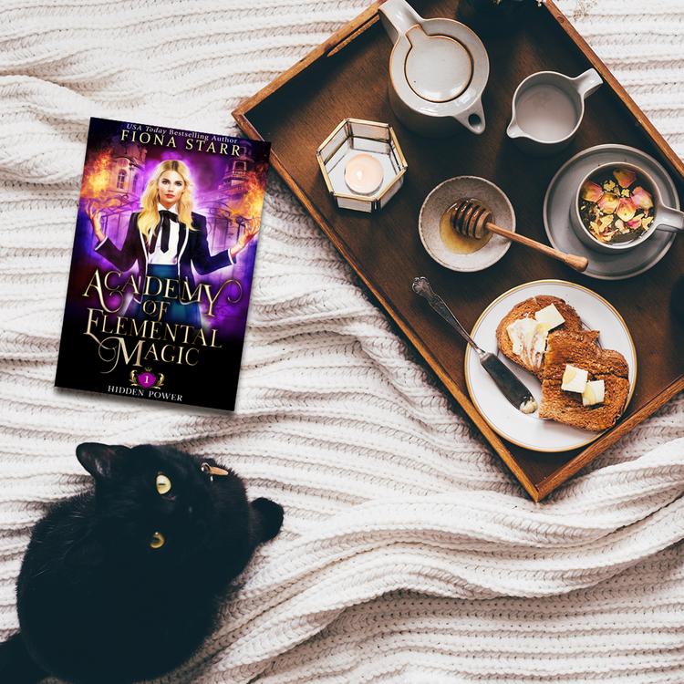 Hidden Power (Academy of Elemental Magic #1) SIGNED Paperback